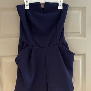 Navy Blue Romper